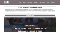 Desktop Screenshot of cdfi.org